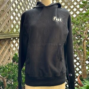 FELT logo HOODIE -for every living thing.  SMALL - Unisex. GUC